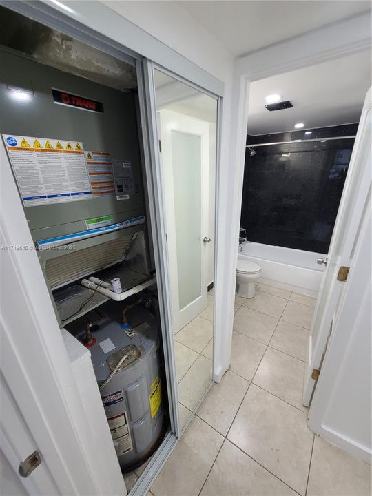 Hallway to Bedroom & Bathroom