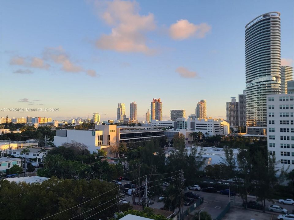 deeeep balcony with unobstructed views of SoFi