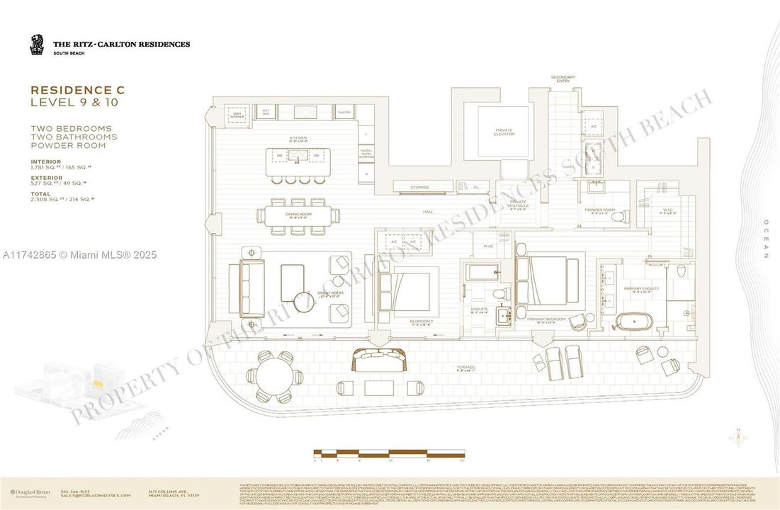 合同活跃: $6,050,000 (2 贝兹, 2 浴室, 1781 平方英尺)