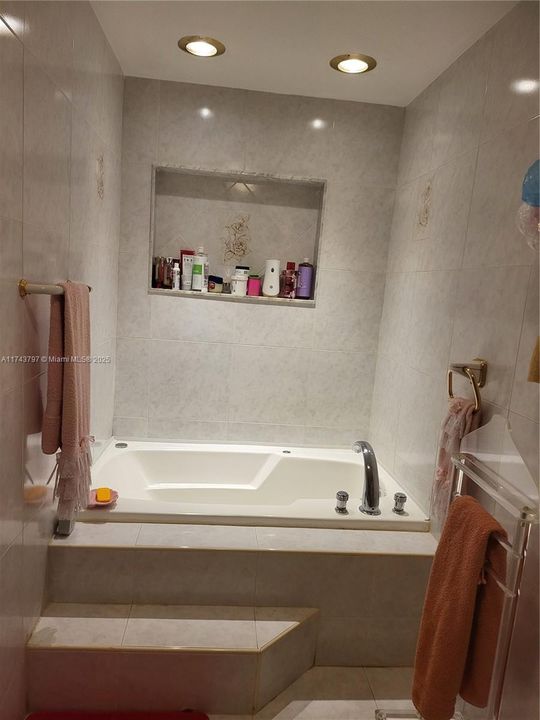 Master Bath with whirlpool