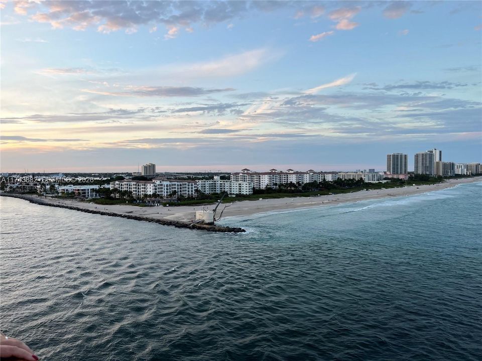 View of Palm Beach Shores