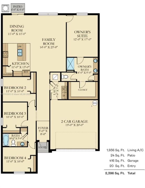 Recently Rented: $2,400 (4 beds, 2 baths, 0 Square Feet)