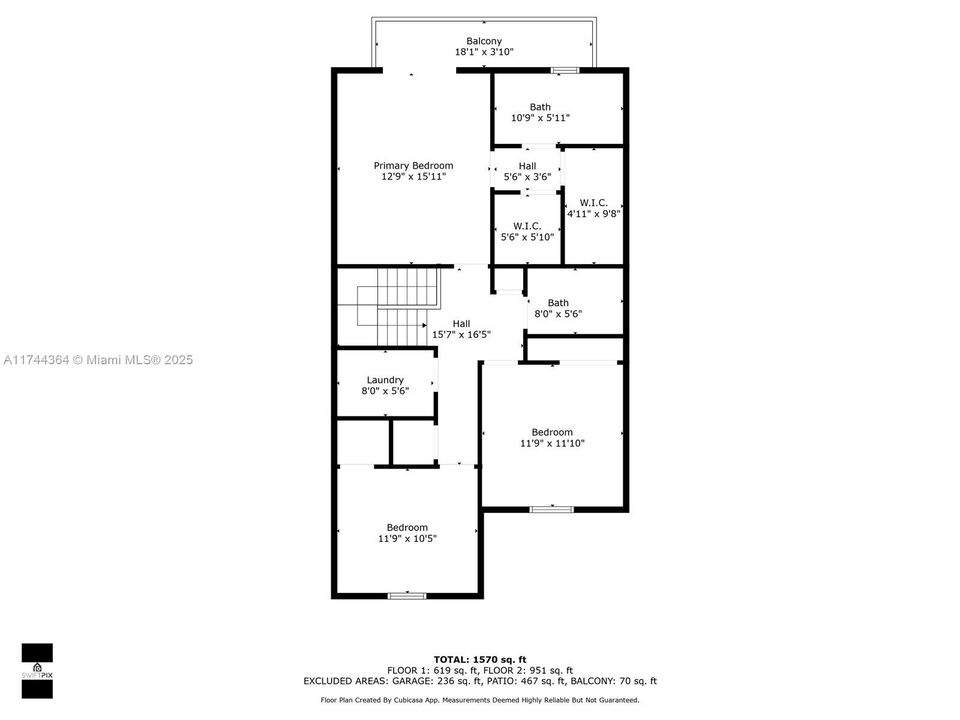 待售: $499,000 (3 贝兹, 2 浴室, 1712 平方英尺)