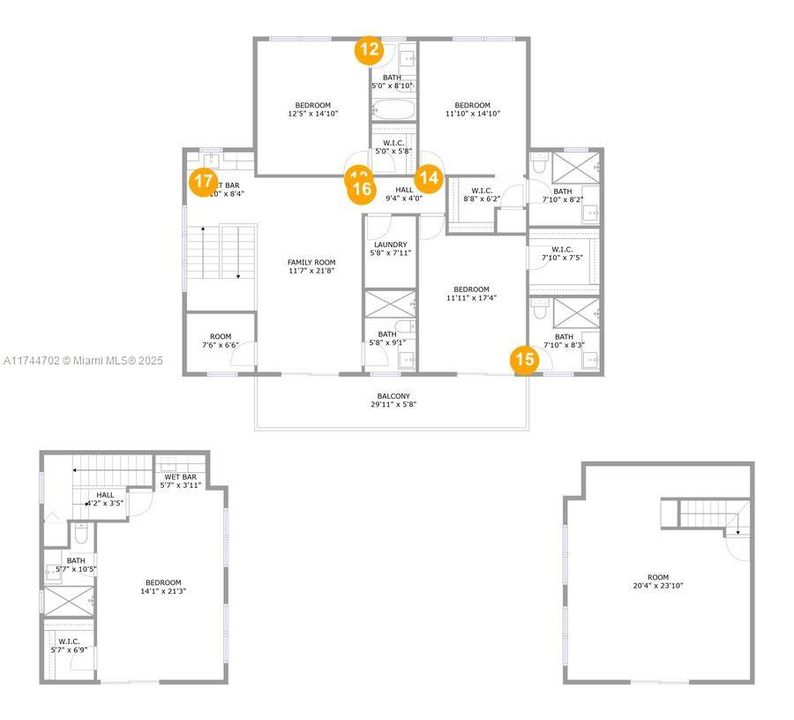 最近售出: $3,850,000 (7 贝兹, 7 浴室, 6428 平方英尺)