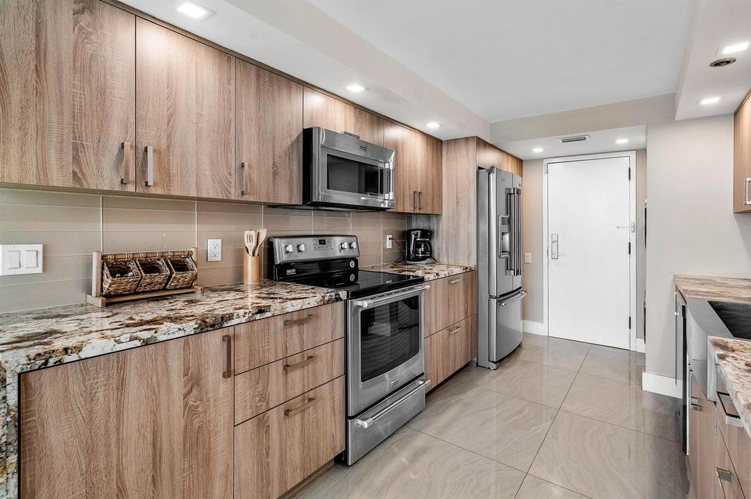 Modern Kitchen with Stainless Appliances