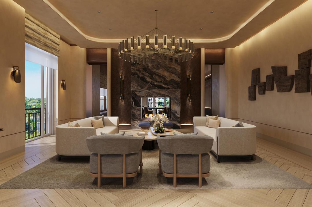 SFH Amenity: Sunset Lounge/Library