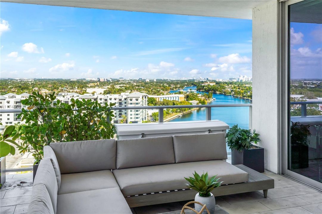 Western Terrace Looking Down Middle River