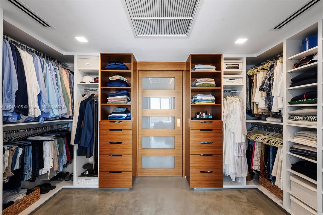 Primary Walk-In Closet