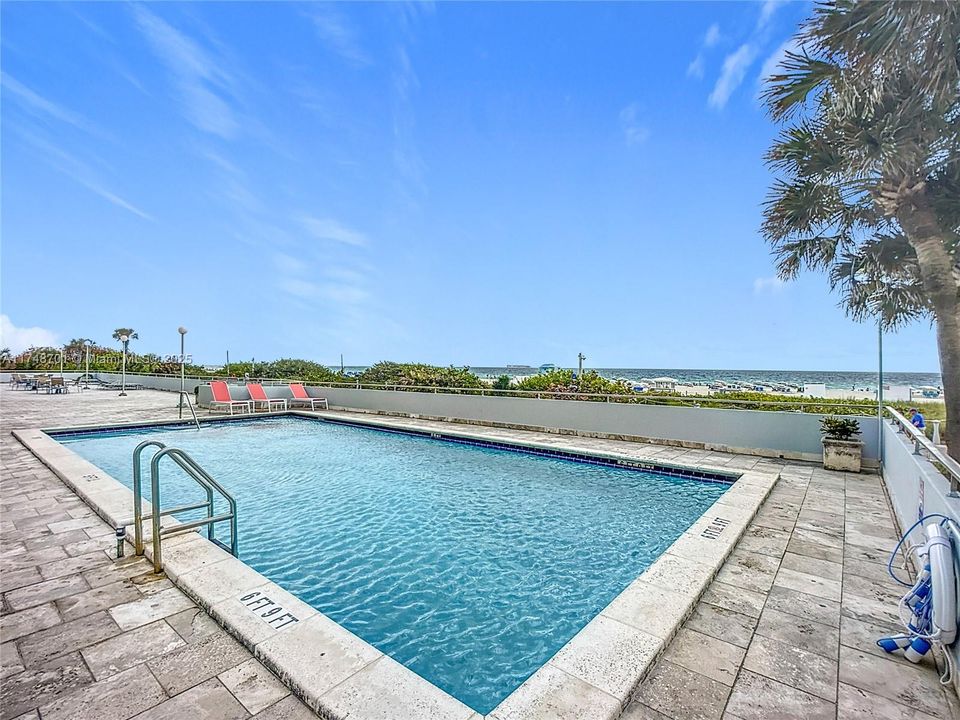 Beachfront Pool