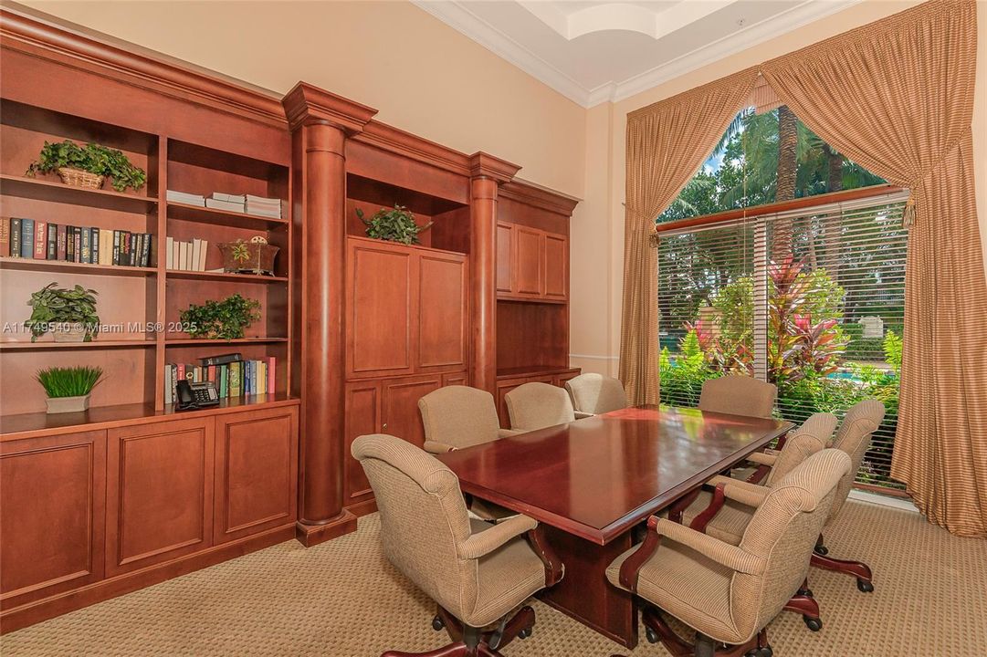 Conference room, as common area.