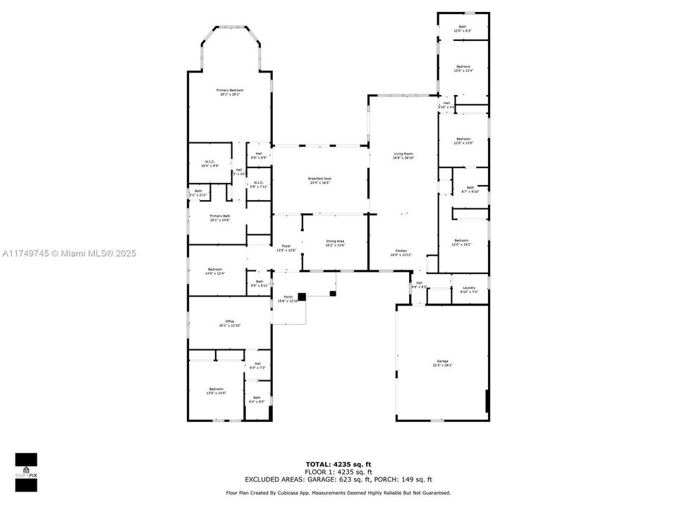 Recently Sold: $2,000,000 (5 beds, 4 baths, 4508 Square Feet)