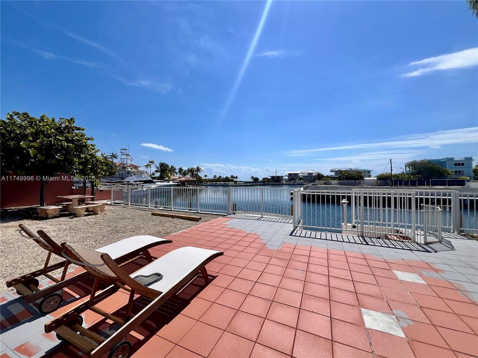 Waterfront Lounge Area