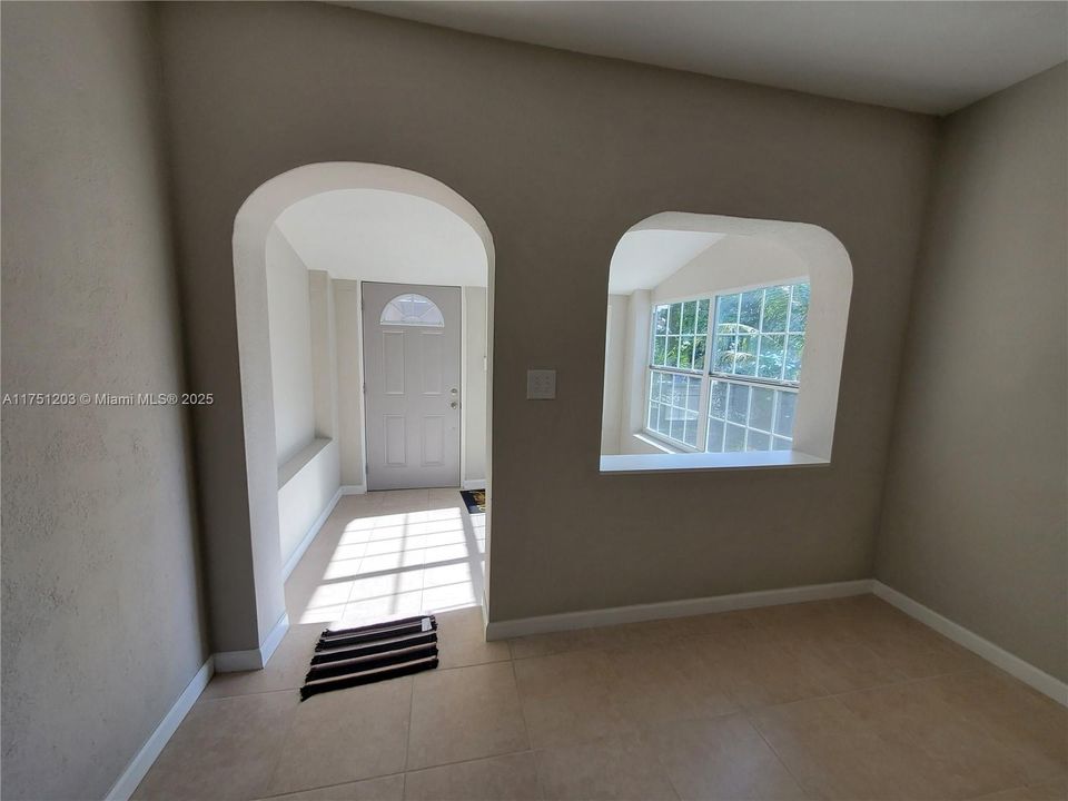 Main Entrance - Porch covered.
