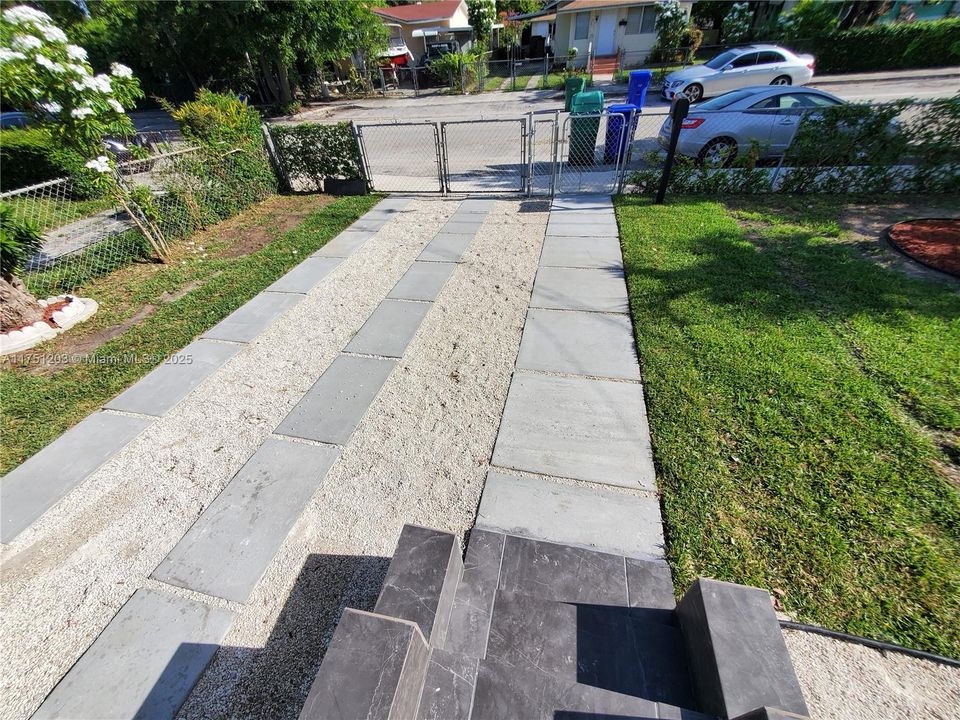 Driveway at Front Side