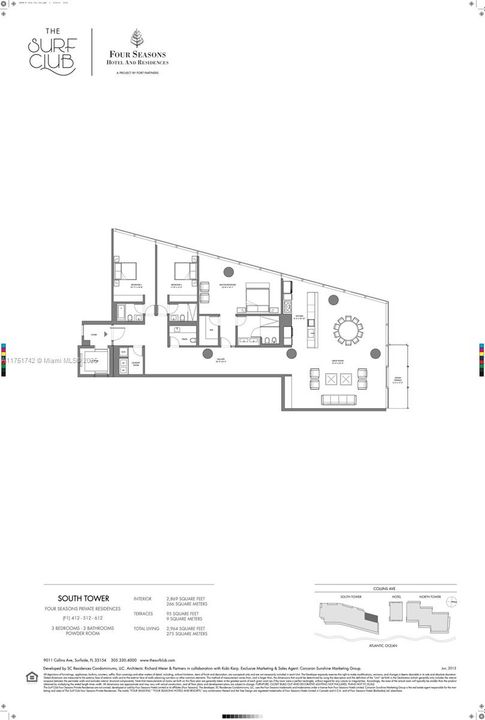 En Venta: $9,500,000 (3 camas, 3 baños, 2670 Pies cuadrados)