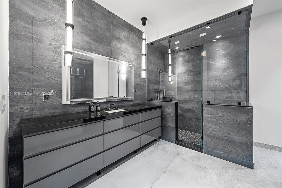 His Primary Bathroom