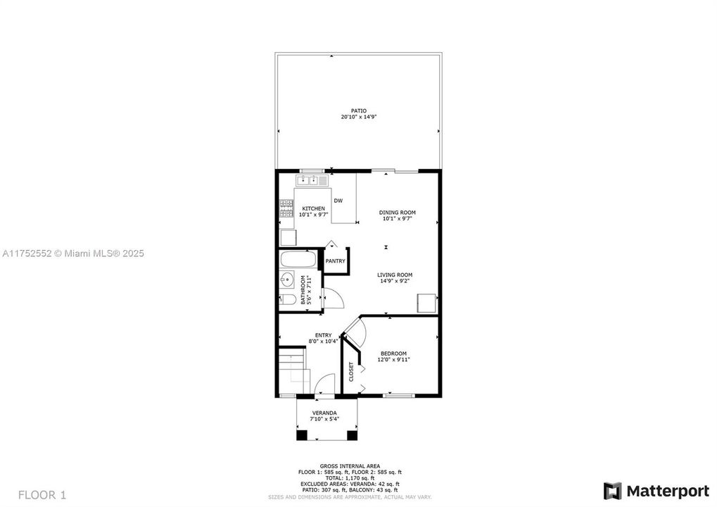 Recently Sold: $283,458 (3 beds, 2 baths, 1276 Square Feet)