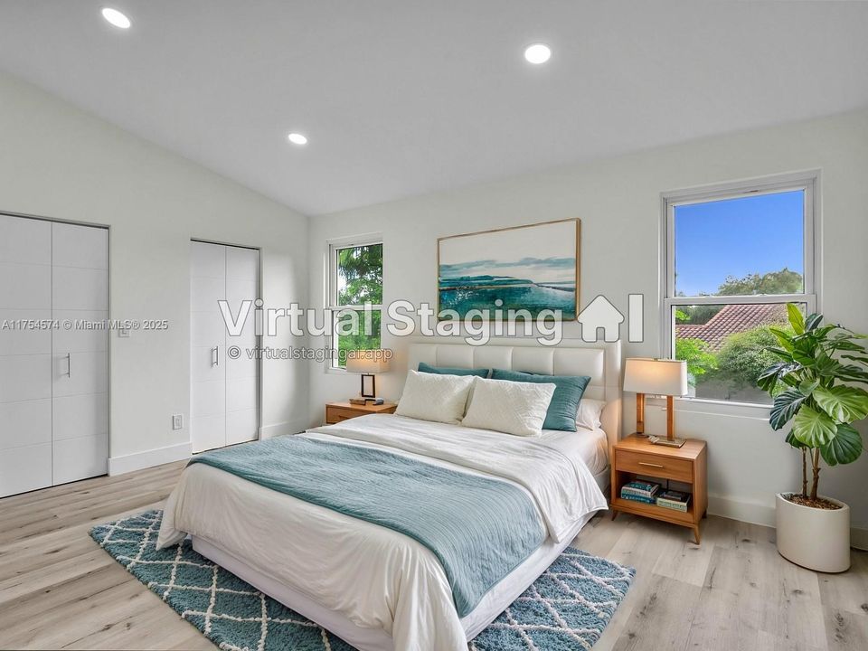 Virtual Staging principal bedroom