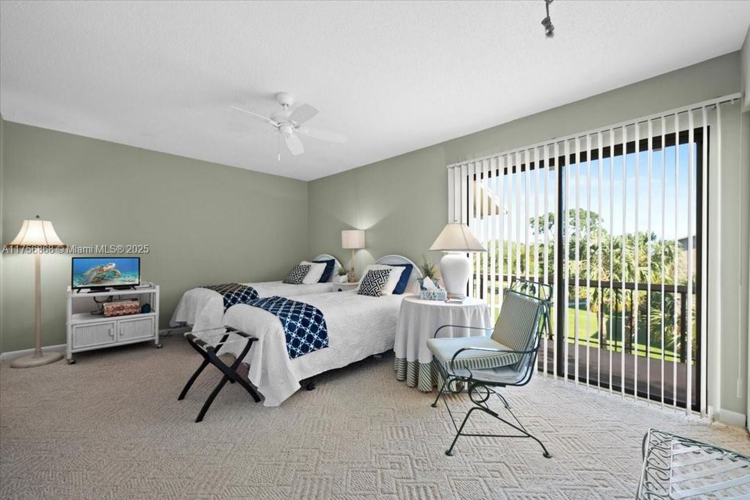 Master suite with your private balcony large closets.