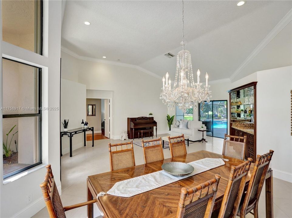 Triple spilt floor plan