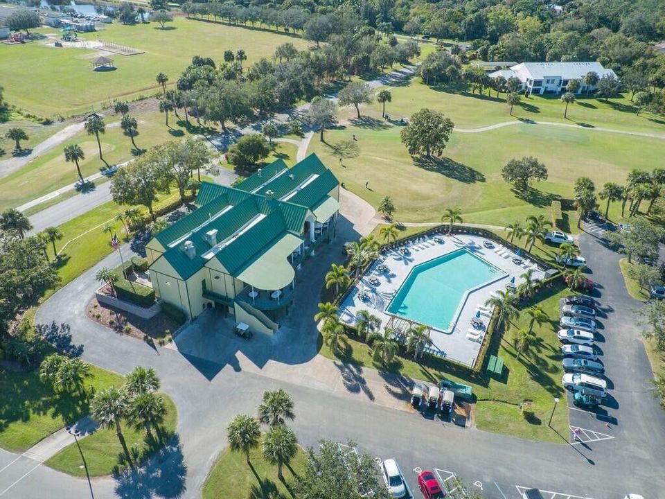 clubouse and pool