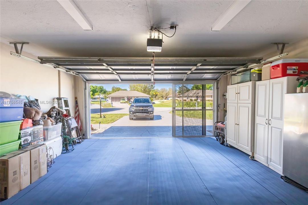 2 car garage + laundry room and a generator