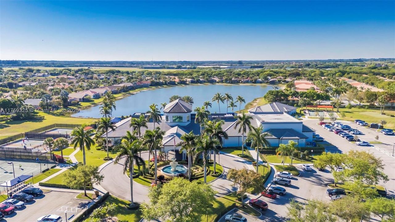 Aerial View of Clubhouse