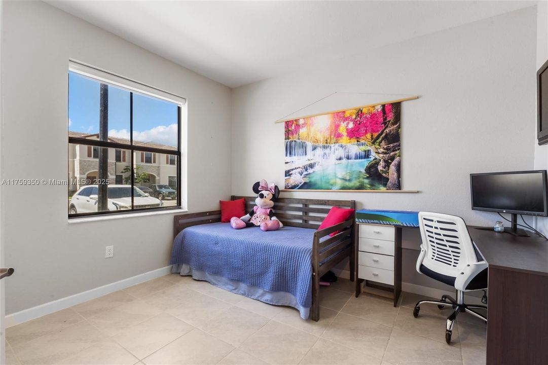 Downstairs Bedroom with Jack and Jill Bathroom