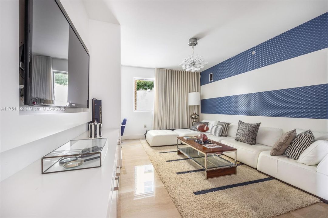 Bedroom open to family room
