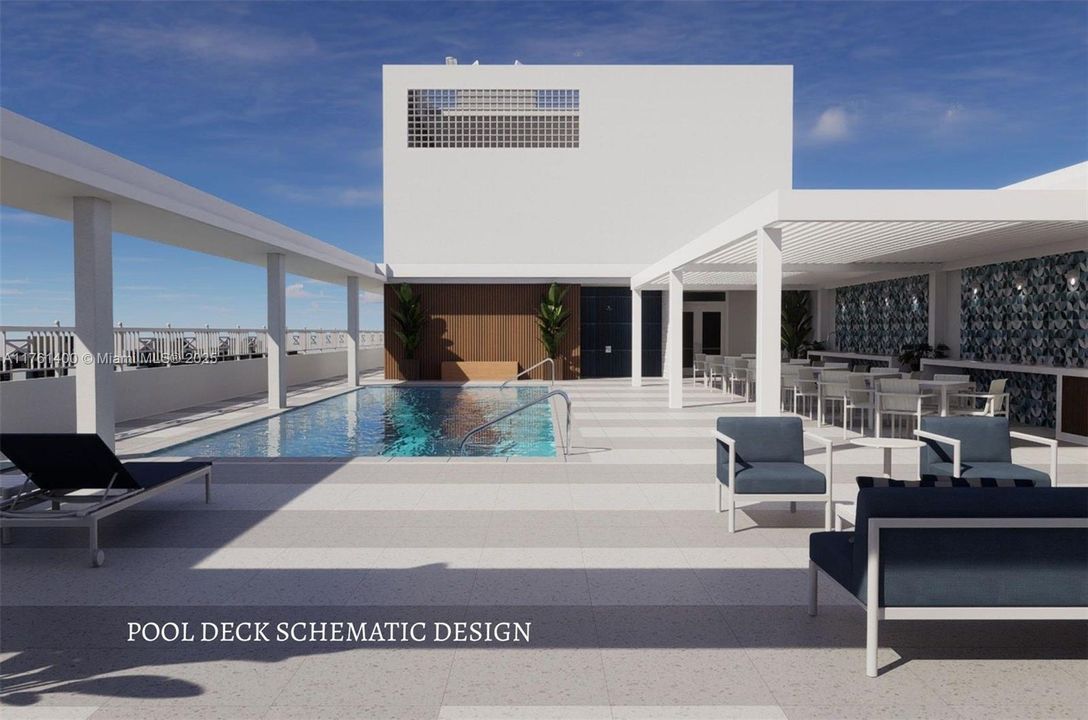 Pool Deck Approved Schematic Design