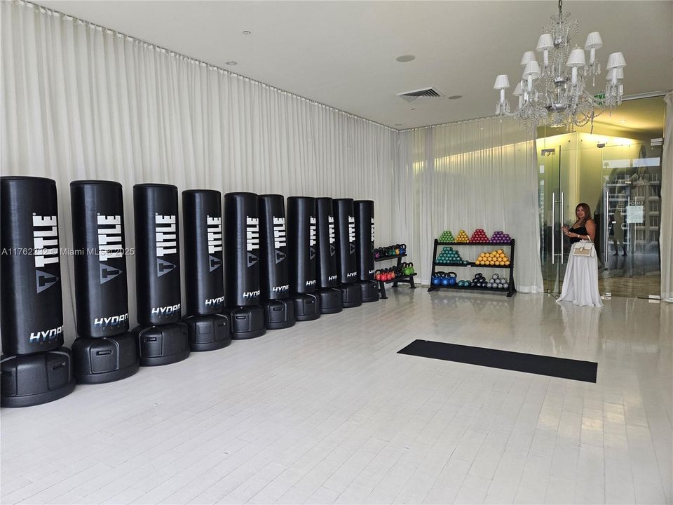 Boxing aerobic studio