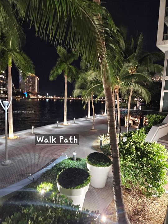Water Walk Path