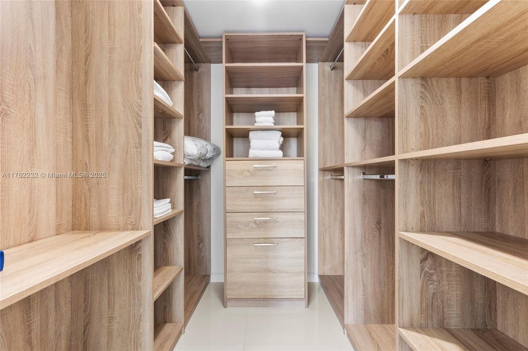 Custom Made closet with Safe Box