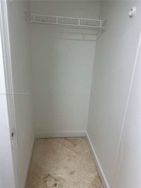 Hall closet