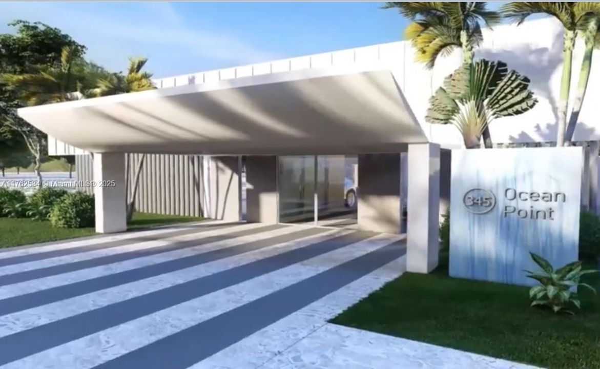 Rendering of upcoming front entry updates