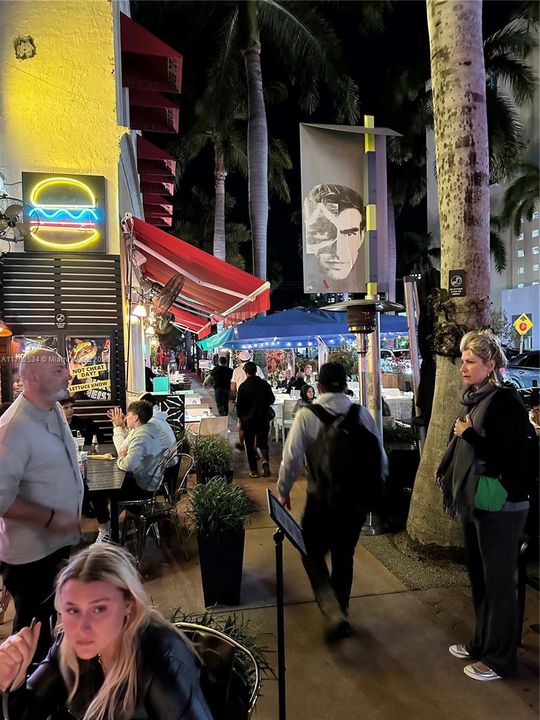 Many great restaurants in the area, these are two blocks away