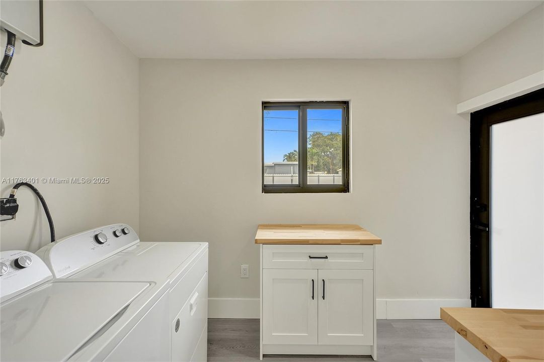 Separate Laundry Room