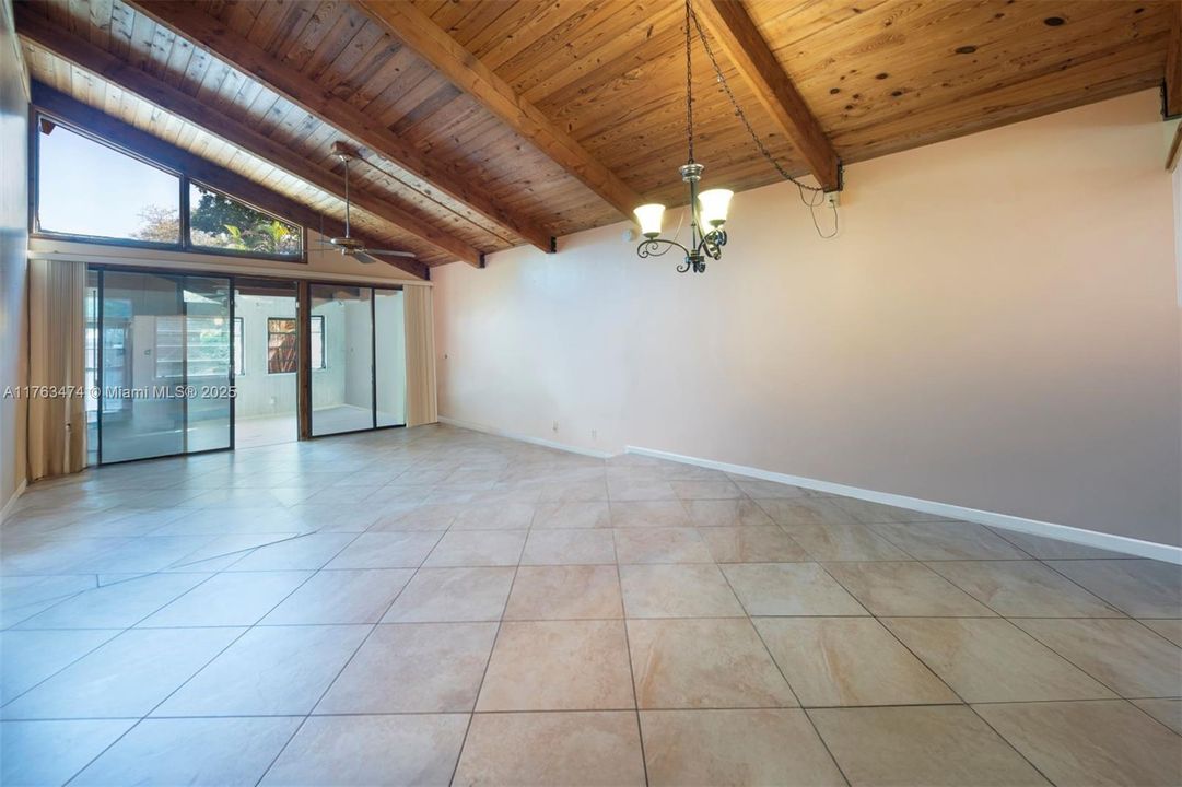 Living RM / Dining Area