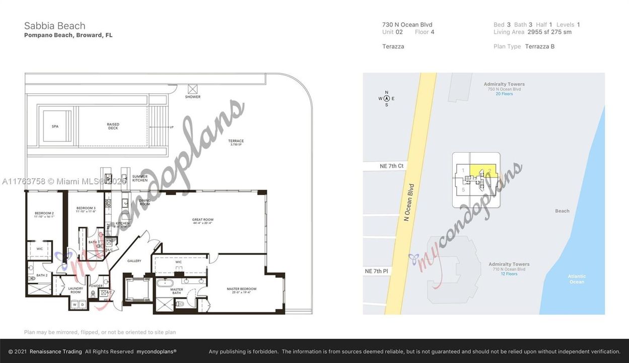 Active With Contract: $3,850,000 (3 beds, 3 baths, 2956 Square Feet)
