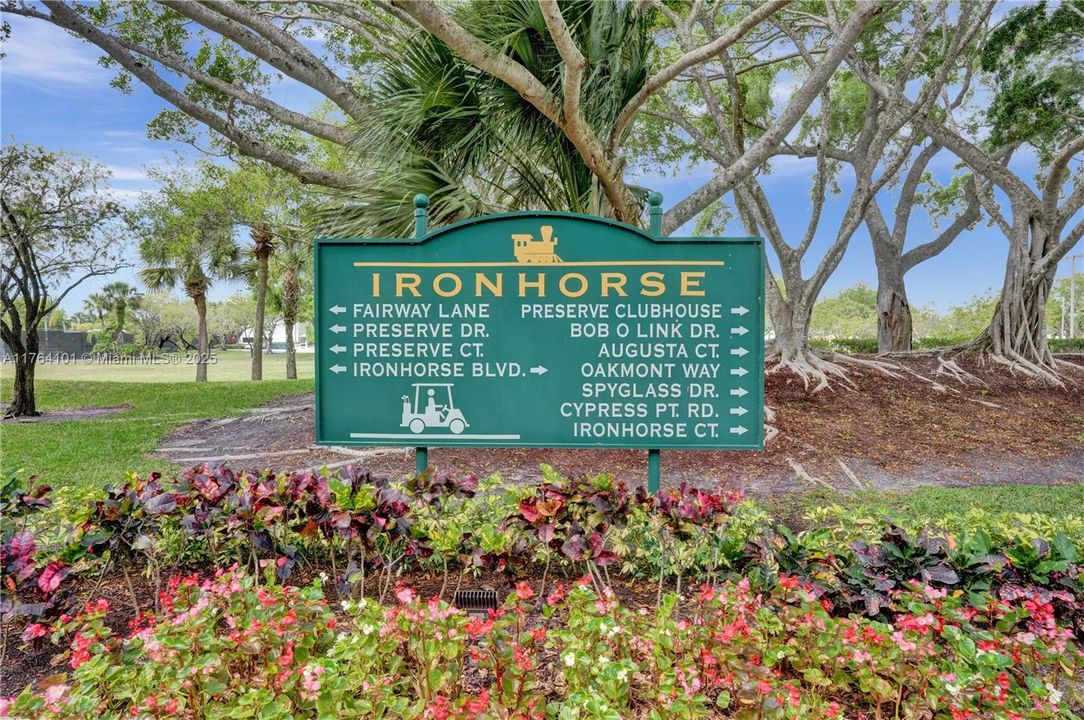Optional membership to Ironhorse available