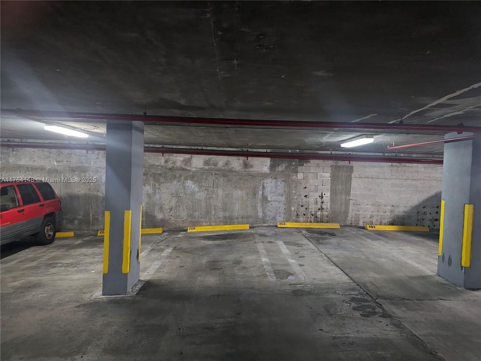 Covered parking