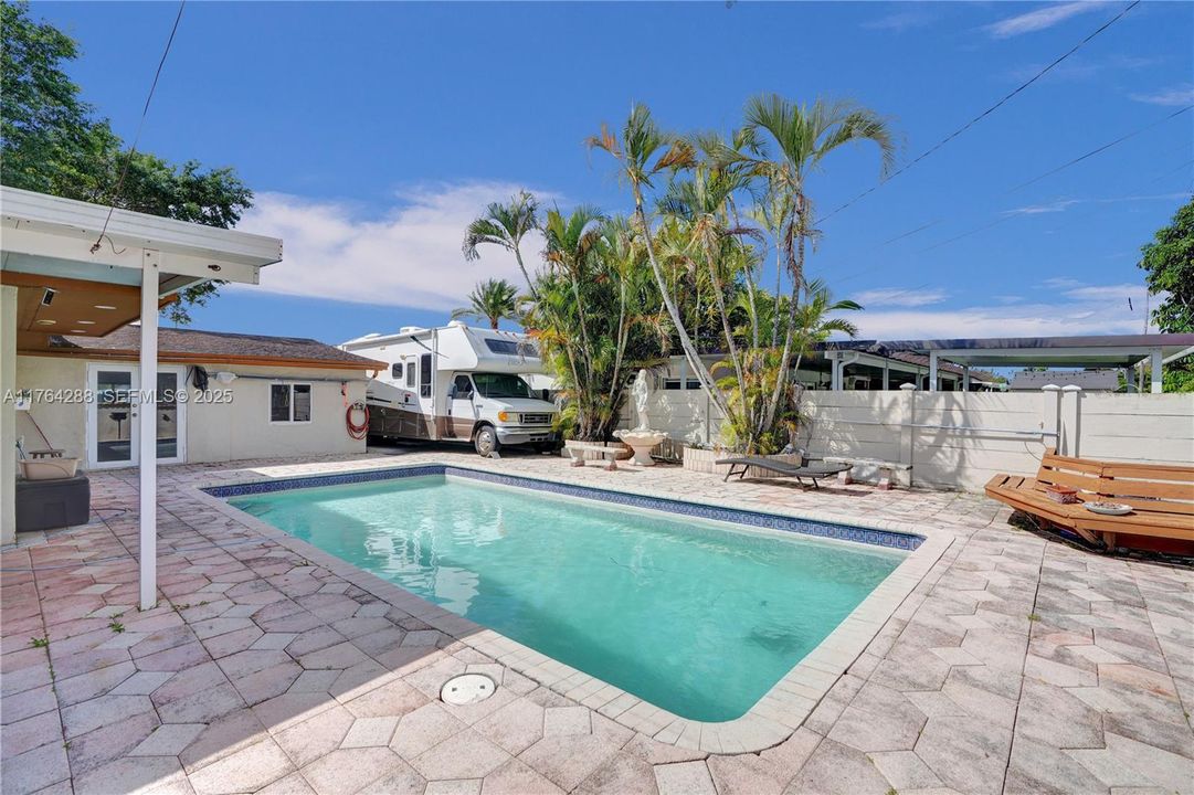 Pool Area with Room for RV or Boat