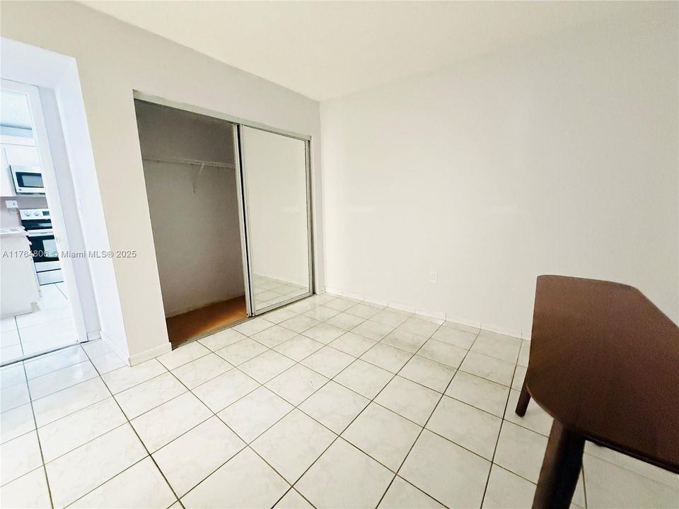 Bedroom with Reach-In Closet