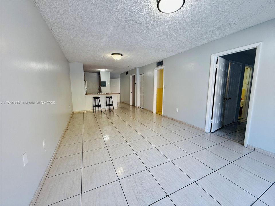 Living Room facing the Kitchen