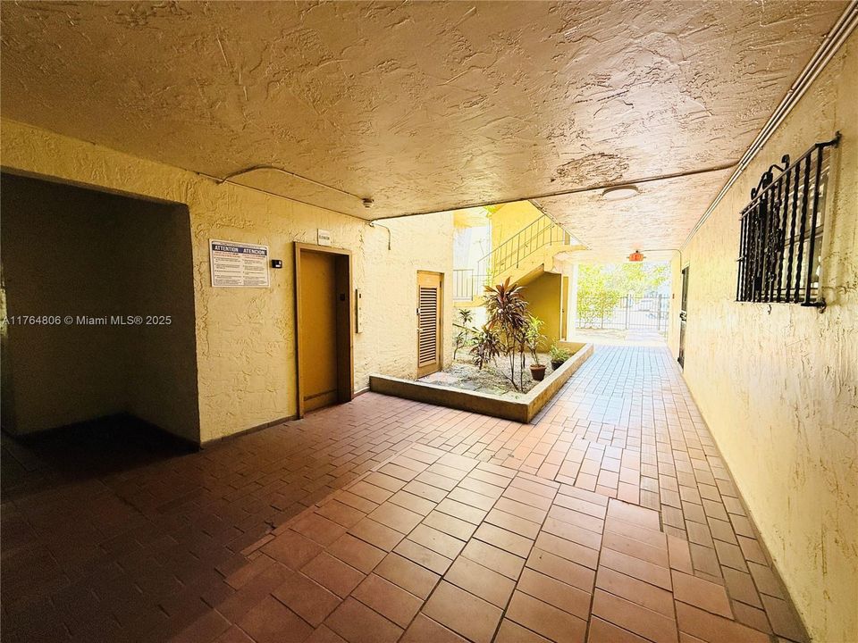 Entrance to Building with Elevator Availability