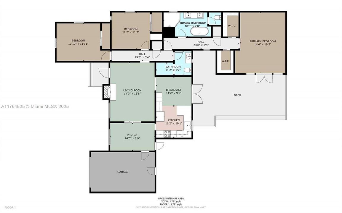 Vendido Recientemente: $1,375,000 (3 camas, 2 baños, 1914 Pies cuadrados)