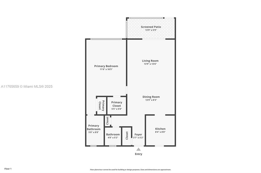 En Venta: $225,000 (1 camas, 1 baños, 806 Pies cuadrados)