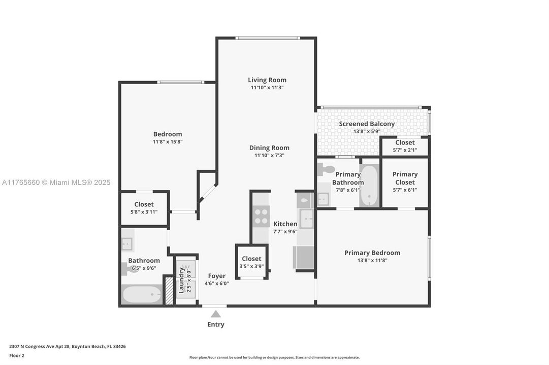 Недавно продано: $187,000 (2 спален, 2 ванн, 1172 Квадратных фут)