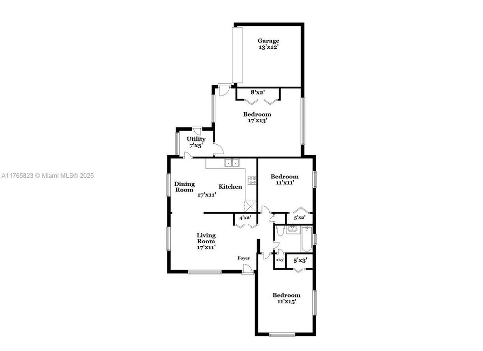 Recently Sold: $399,900 (3 beds, 1 baths, 1269 Square Feet)