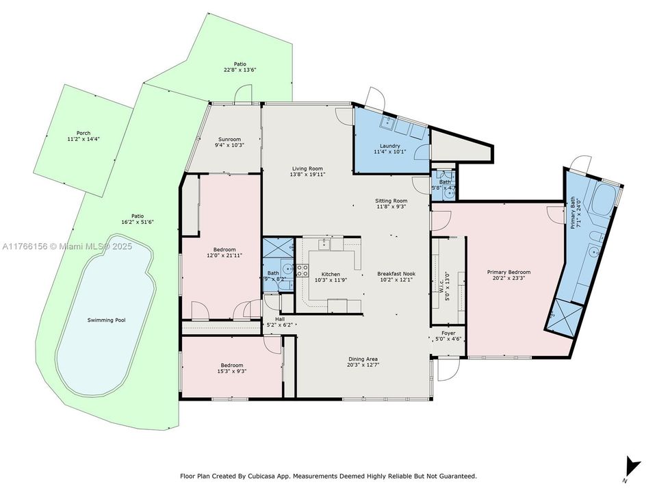 Recientemente alquilado: $5,550 (3 camas, 2 baños, 2458 Pies cuadrados)